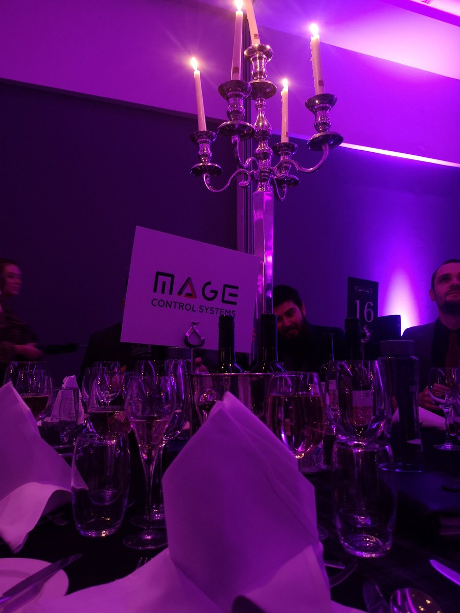 MageControl's tweet photo. The @MageControl team are here tonight in Glasgow for a great night ahead at the @Tech_Scot annual dinner.

#TechnologyScotland https://t.co/M3Gp7fsn4f