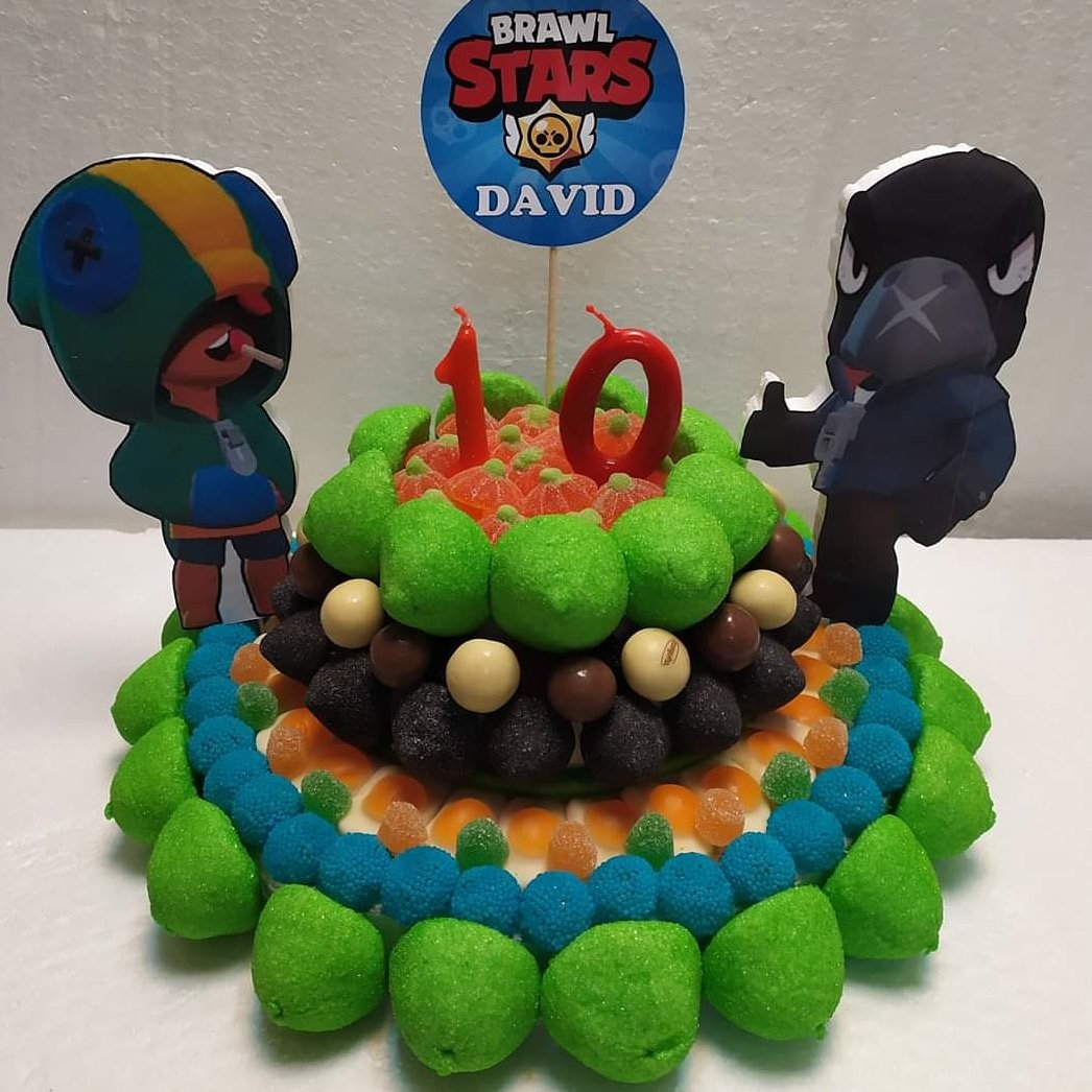 dulzia massanassa on X: Supertarta personalizada con personajes de Brawl  Stars para el cumpleaños de David!!!! Felicidades y muchas gracias por  confiar siempre en nosotros. #dulzia #massanassa #tartachuches  #tartapersonalizada #cake #chuches #golosinas #