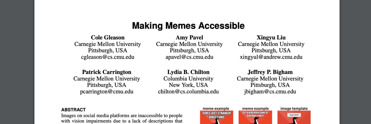 andrewkuznet's tweet photo. For the curious, the project in the screenshot became this paper (presented at #assets2019):
https://t.co/jgYyZkQrIg https://t.co/2CMJ5j59UQ