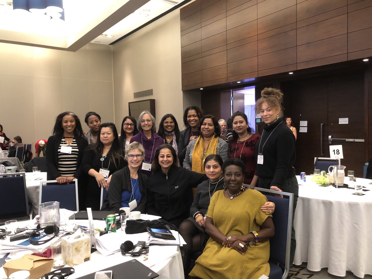 With a fantastic group to immigrant women policy ask group at #GENC I have learnt a lot from each one of these fabulous, fierce and inspiring leaders @OCASI_Policy @MOSAICBC @AccessAlliance