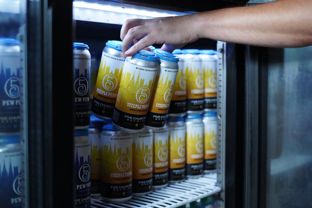 There’s plenty of cans to grab-go.