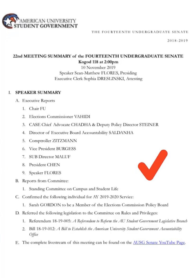 AUSG Senate tweet media