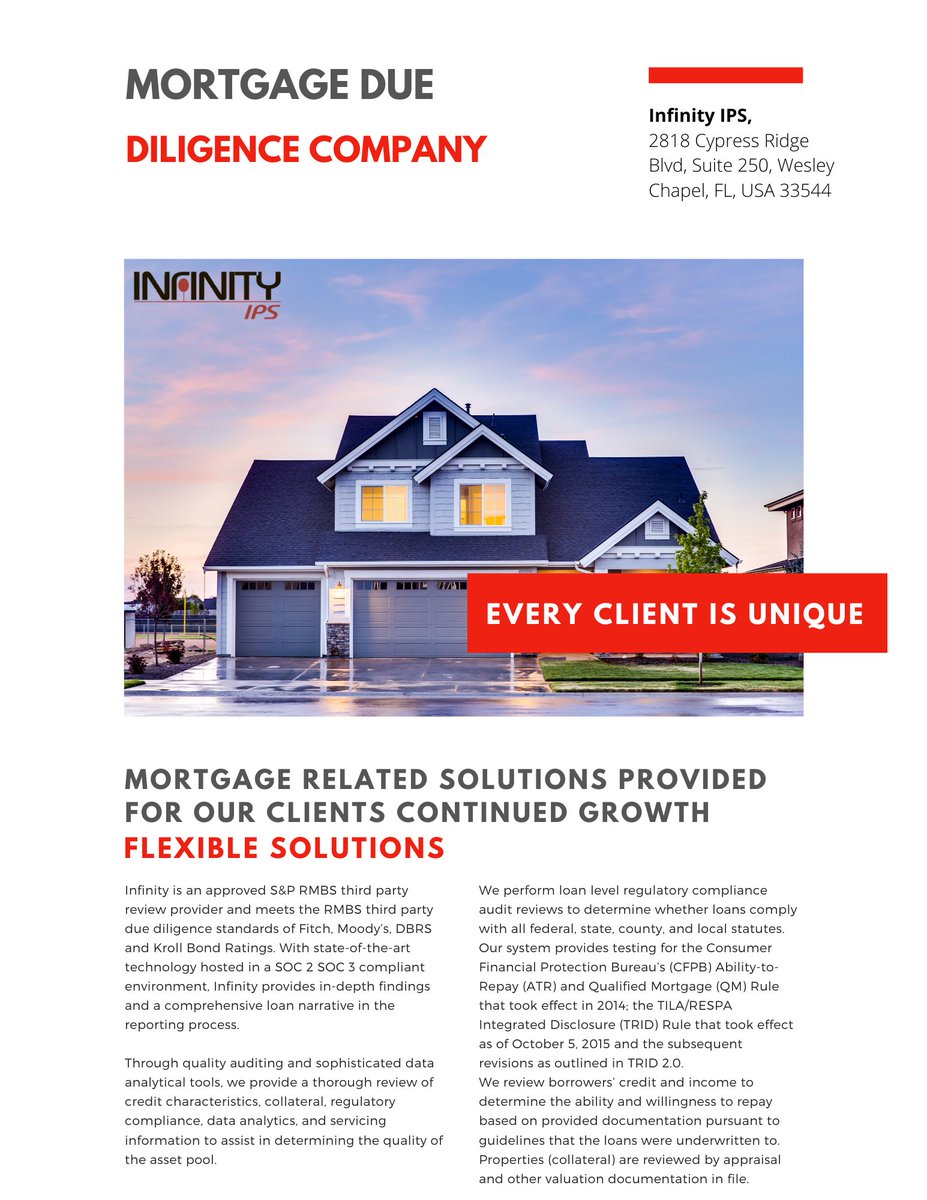 infinity_ips's tweet photo. There are few industries as dynamic as the mortgage due diligence. https://t.co/MCUEOFVaRR #MortgageDueDiligence #MortgageDueDiligenceService #MortgageDueDiligenceFirm #MortgageDueDiligenceCompanies #InfinityIpsFlorida #InfinityIPSNewYork #InfinityIpsUSA #InfinityIPSCalifornia https://t.co/hEILyKSEKP