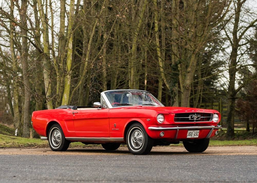 In honor of the Ford Mustang's 55th anniversary, here is a 1964 model - its inaugural year. What a run it's been! #TBT #FordMustang #LesterGlennFord