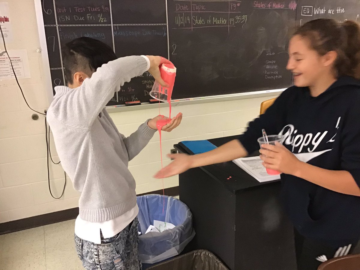 Learning about viscosity and Non-Newtonian Fluids can get a bit messy, but it sure is fun!