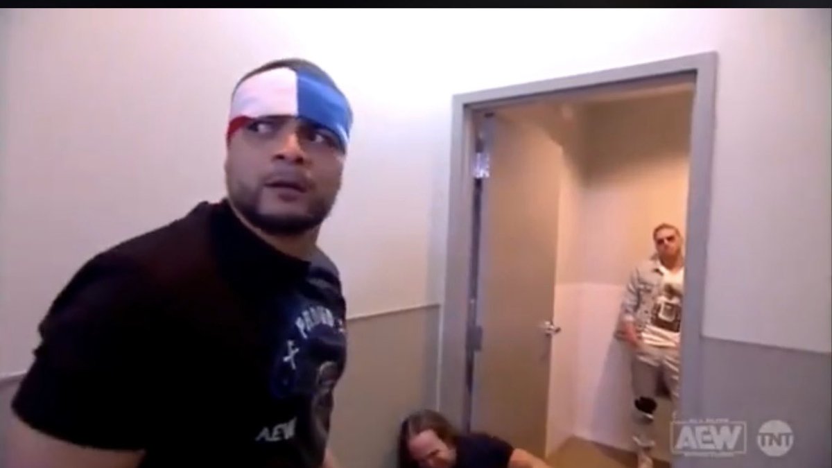 TenCountSteve's tweet image. This week on Day After Dynamite @BenOffHours will focus on three segments: - return of Luchasaurus - MJF promo - Orange Cassidy cameo in backstage brawl - &amp;amp; more! #AEW #AEWDynamite podcasts.apple.com/us/podcast/fas…