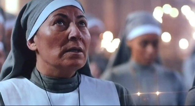 shmgmt's tweet photo. βοΈπ«βοΈ It's #ThrowbackThursday and this week, we are going back to 2015 when the wonderful @amevs5 played the Mother Superior in You, Me and The Apocalypse! βοΈπ«βοΈ https://t.co/vTCmplNlPH