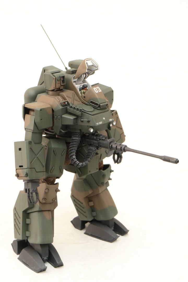 コトブキヤ 1/72 #ハンニバル #陸自仕様 完成 装備をバンダイ1/60 ヘル