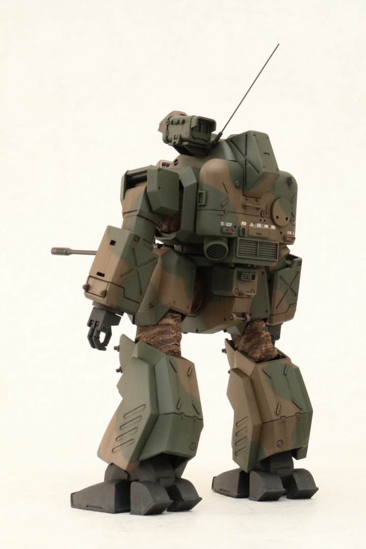 コトブキヤ 1/72 #ハンニバル #陸自仕様 完成 装備をバンダイ1/60 ヘル