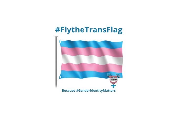 We're proudly supporting the #FlyTheTransFlag campaign and are flying the flag on our flagpole in #eastleigh during Trans Awareness week (12-19 Nov) bit.ly/2qQIXHW