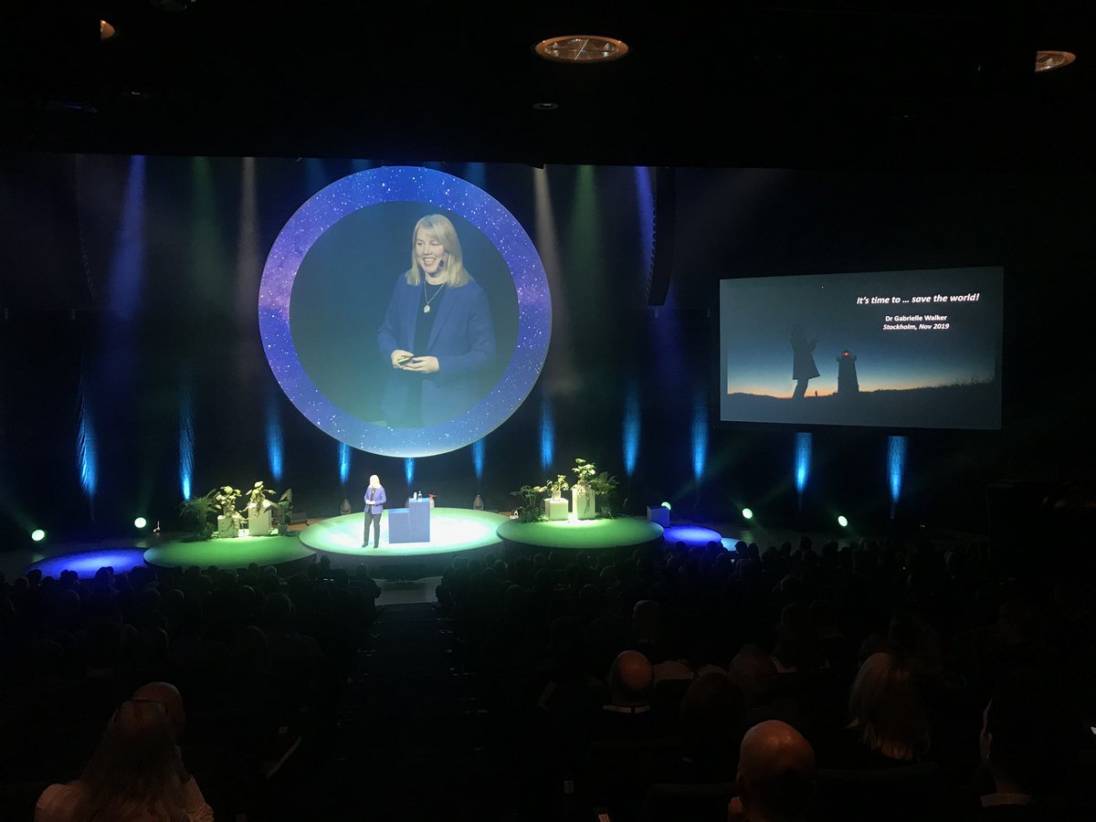 GabrielleWalk3r's tweet photo. Thanks @SSAB_AB for the invitation to speak at this year’s #steelprize and to all who attended - a super audience of steel end users all ready for #climateaction. The solutions are out there - it’s time to save the world! https://t.co/YmRbEEWTOB