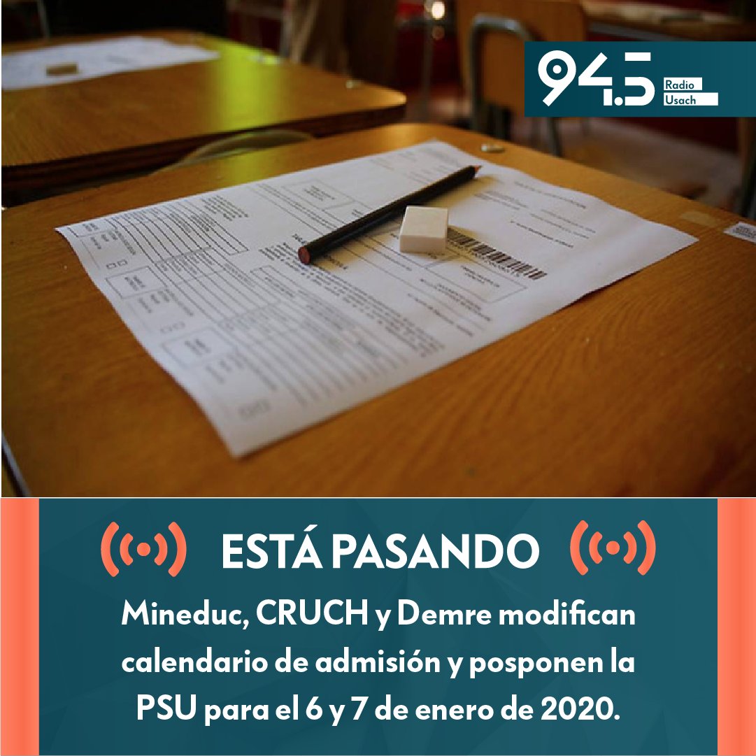 Radio Usach 94.5 FM tweet media