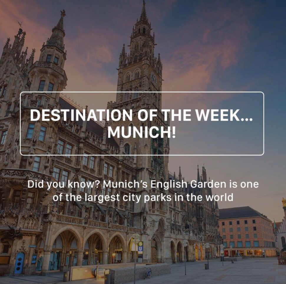 EliteTravelNI's tweet photo. #EliteTravelNI #Munich https://t.co/vhFgEDX8on