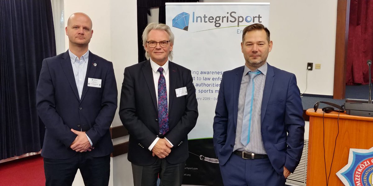 "If You dont look for it, You will never find it." Great advice to law enforcement &amp; judiciary. #sports manipulations can be found in any criminal act. Thanks to Belgium's Public Prosecutor #EricBischop for inspiring us at Hungary's #Integrisport #Erasmusplus awareness raising m