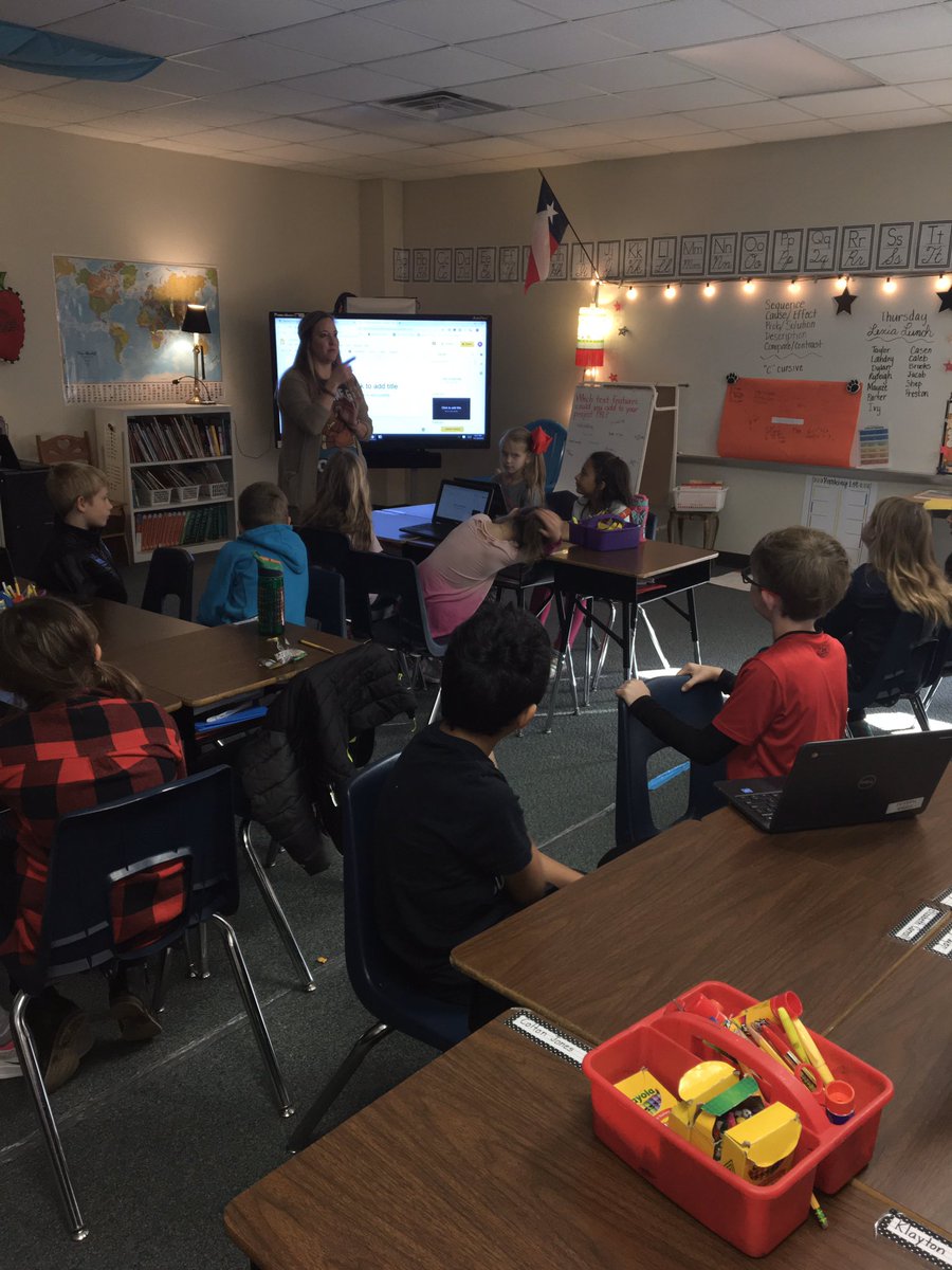 rhondawi1son's tweet photo. Thank you Mrs. Riley for a Fantastic day of learning how to create our PBL on Google Slides! #GrowingGreatness #CoderCats https://t.co/JBz3Cp85mA