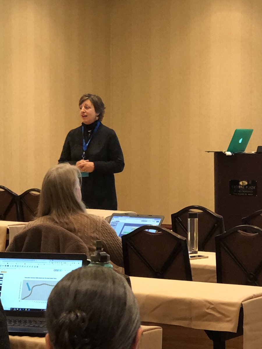 Learning about executive functioning skill strategies and tools with <a href="/KarenJan/">Karen Janowski</a> at #ATCNE