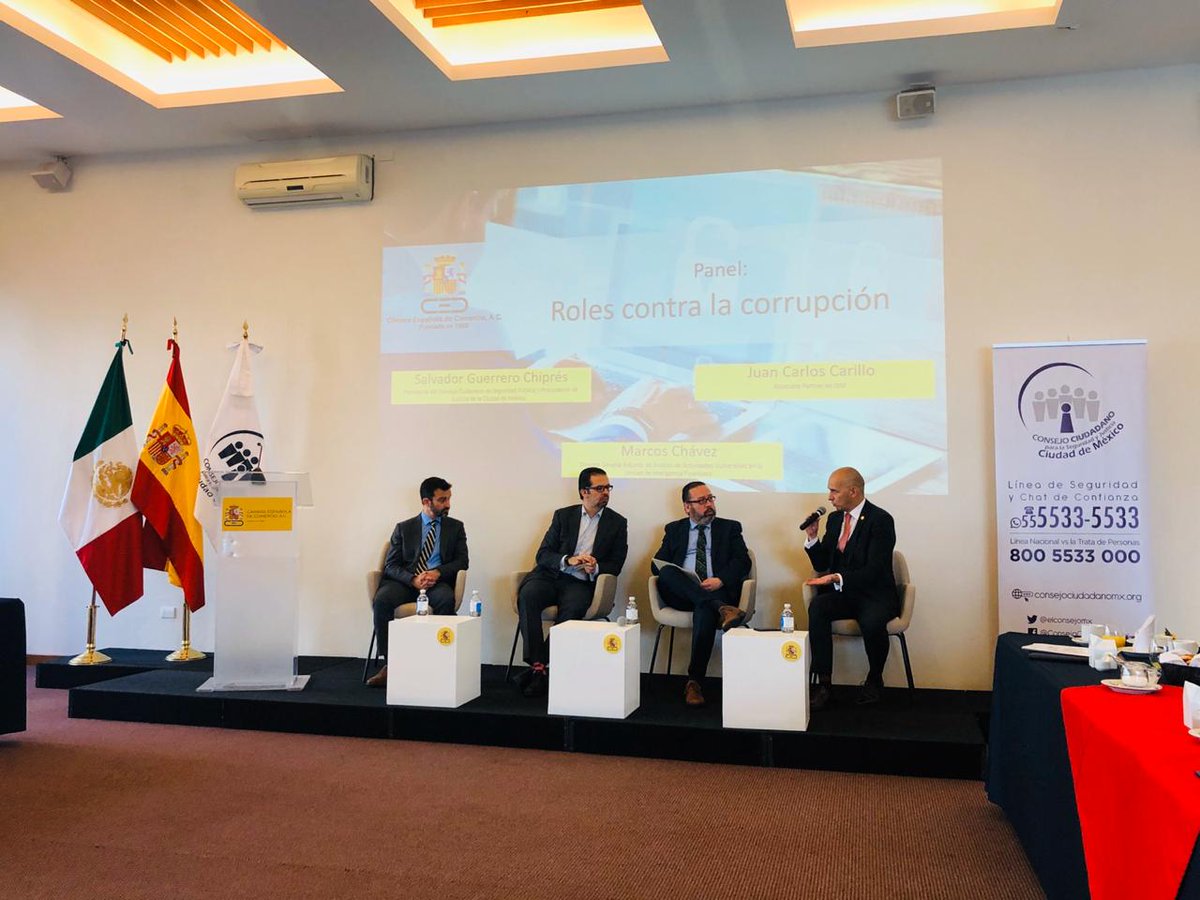 Mnemo_Mexico's tweet photo. Ya estamos en el panel "Roles contra la corrupción" se abordarán herramientas y buenas prácticas en materia de combate a la corrupción ✅🔒 https://t.co/vrZZyvehBg