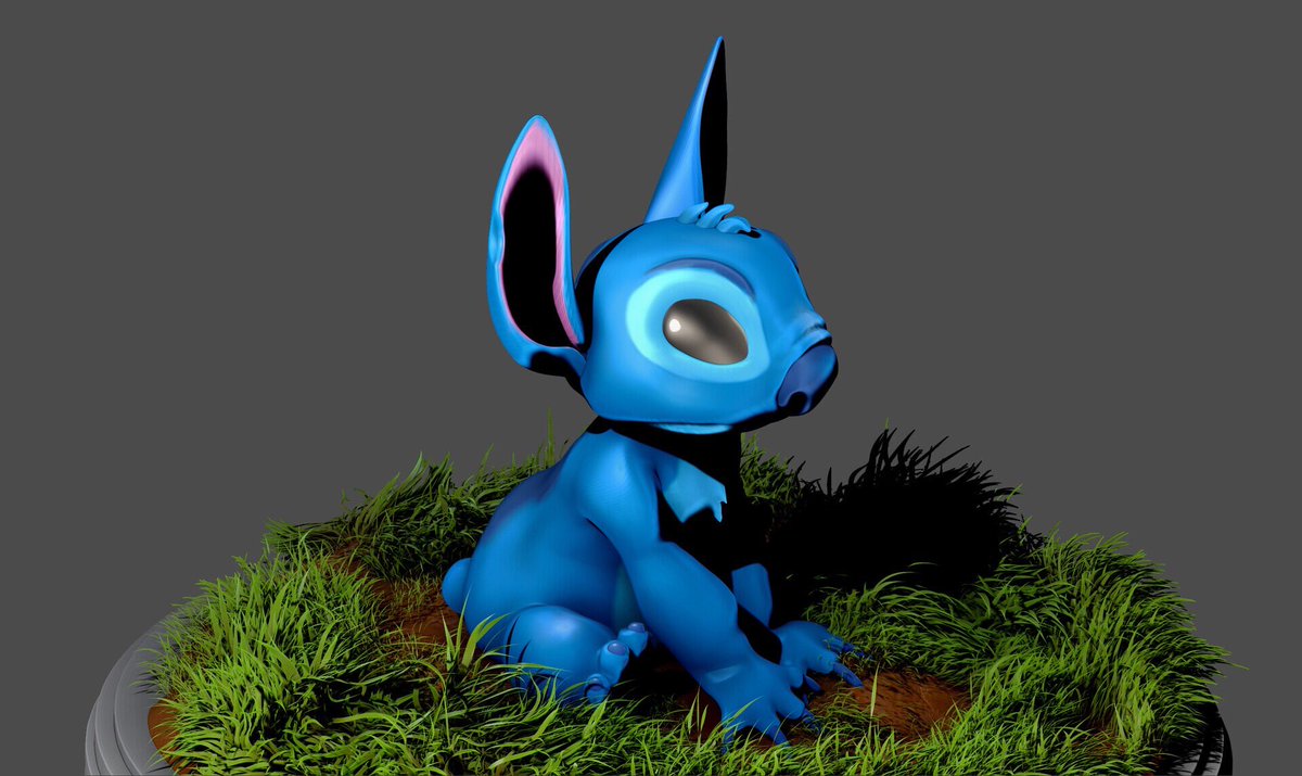 dijanam92's tweet photo. Stitch is finished too 😊

#3d #3dart #3dartwork #3dmodel #3dmodeling #Disney https://t.co/VPAd63ehgj