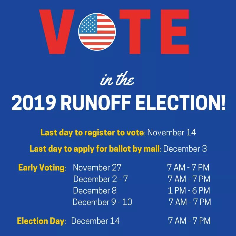 ThomasDTiffany's tweet photo. Today is the last day to register to vote if you want to participate in the run off election! POWER UP with me and let's get it done in December! #DistrictF #Alief #BriarMeadow #Westmont #Tanglewilde #Westchase #PineyPoint https://t.co/RGH1d6385r