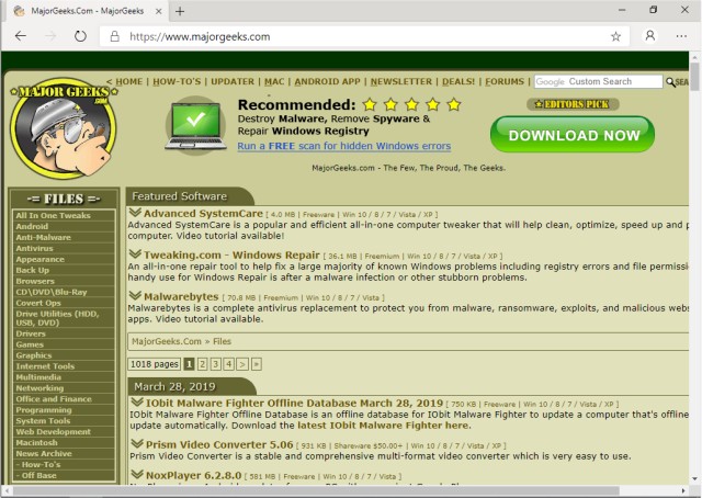 majorgeeks's tweet image. Microsoft Edge Stable 79.0.309.18 majorgeeks.com/files/details/…

#Edge #EdgeStable #MicrosoftEdge