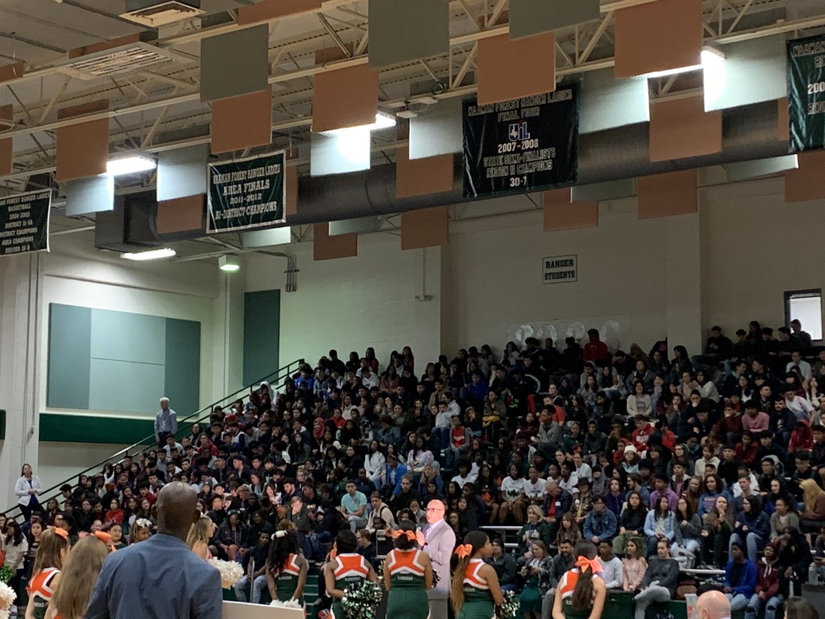 LynetteVarrassi's tweet photo. Dr. Lopez speaking to @NFHS_Rangers at our @NMSI celebration. #NMSIwin #ChooseNaaman @rlopez42 @KeithLEllis @KD5RCA @rgriff_32 https://t.co/MQOmesldSq