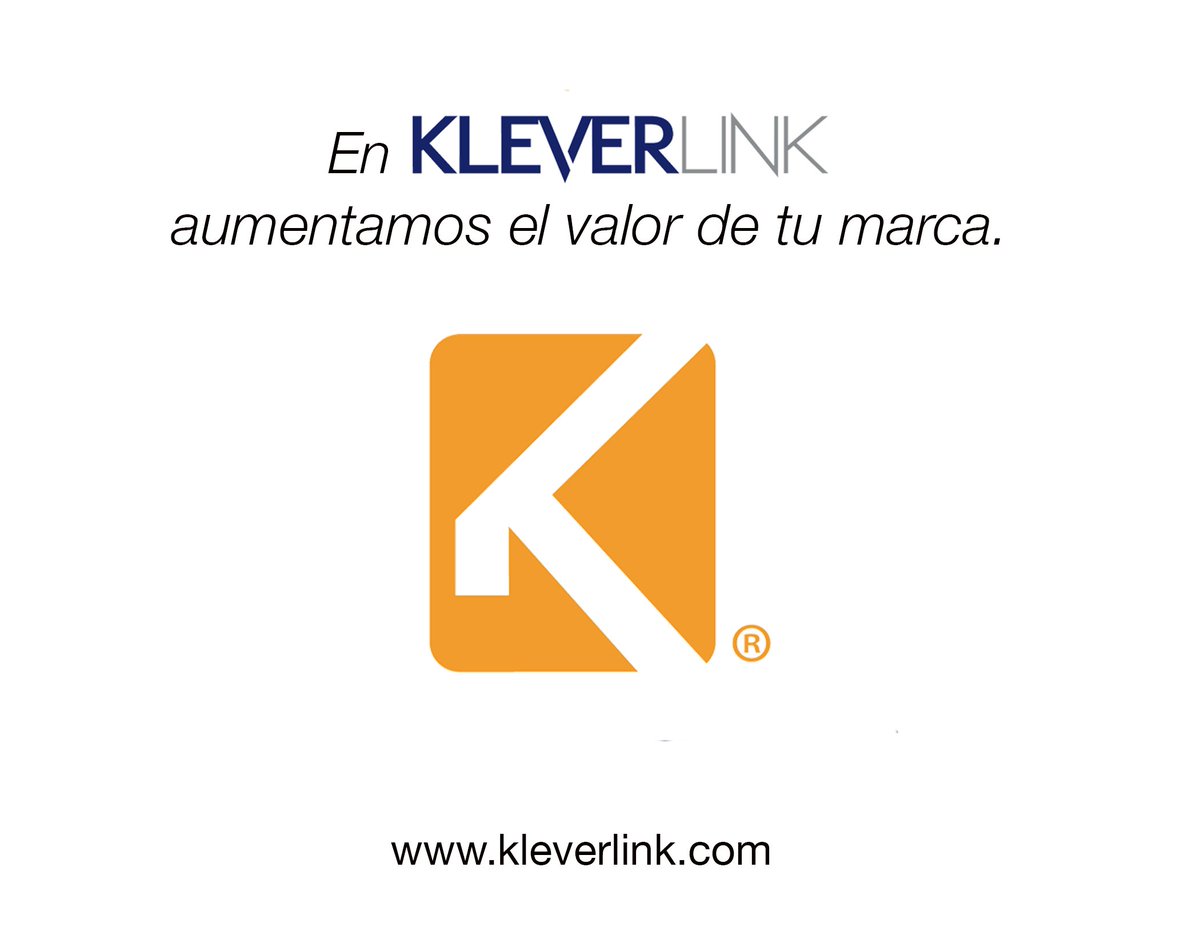 El marketing sigue jugando un rol muy importante en la estrategia de cualquier empresa.

Si estás preparado para ser el punto de atracción, entonces no dudes en contactarnos entrando a kleverlink.com

#valores #marca #kleverlink #team #working #branding #marketing #brand
