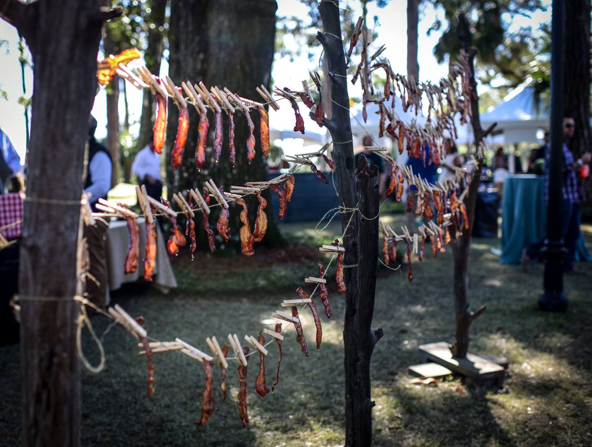 #TBT to getting lost in the Bacon Forest. We did not go hungry!