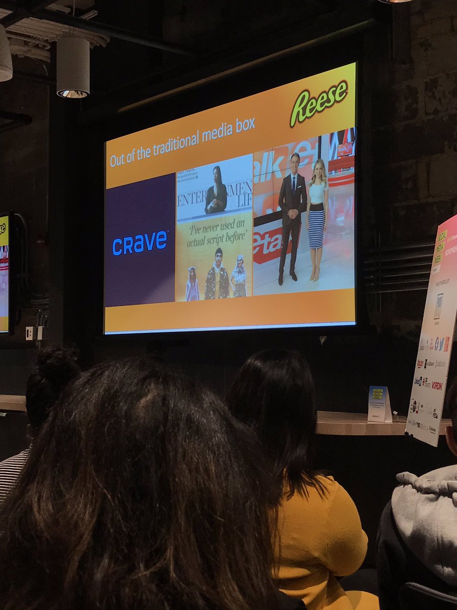mar_sh_mallows's tweet photo. Loved hearing how taking a step out of the box and “innovating not emanating” can pay off in the marketing world @mathg13 #SMWTo #SoSchuMedia https://t.co/0FLeTHM53L