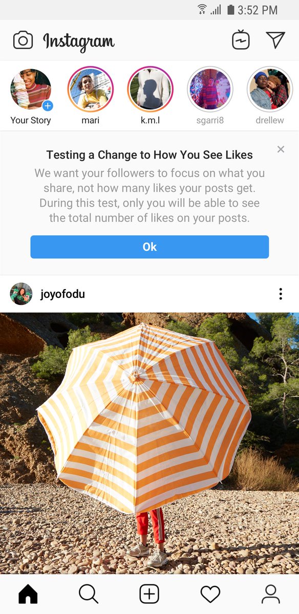 Instagram начал тестировать отключение счётчика лайков по всему миру