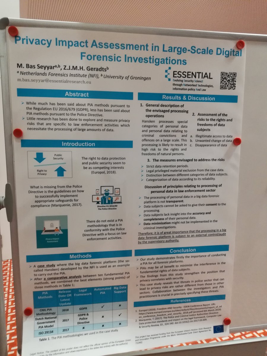 H2020_ESSENTIAL's tweet photo. Final session of the day is a poster session. @SilviuCristian8, Mushthaq Saeed and Veli Kaplan are taking the opportunity to share their current research. Bonus contribution from Merve Bas Seyyar! #EssentialConf #EssentialProject https://t.co/o392PkRQoq