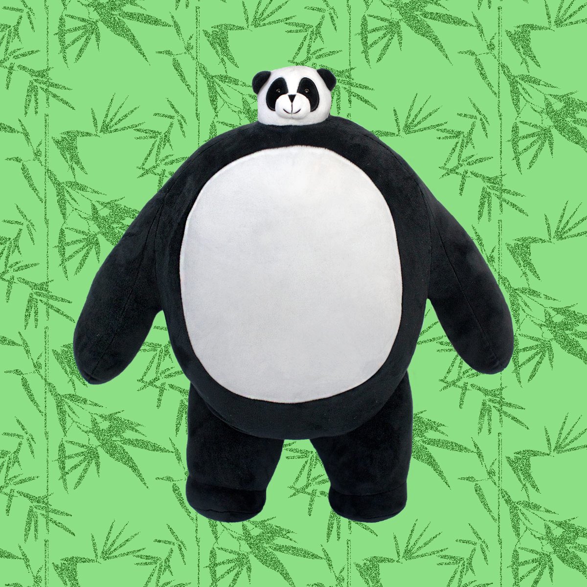 Attn: THK Family...Boz the Panda has arrived and is now ready to come home with you! No need to run, just be calm. Like Boz. Calm as a panda, as they say. Head to our website and get this party started (limit 2 per customer!) ❤️🐼 #BozThePanda #tinyheadsbighearts #plush #toys