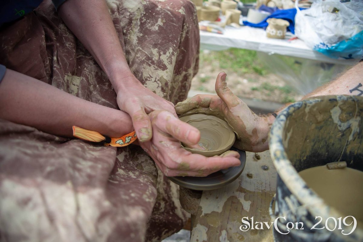 SlavConSK's tweet photo. #SlavCon isn't just about pop culture and fandom. It's also a convention for #creativity. Every year, we are hosting a series of workshops with various themes - from pottery making to miniature painting &amp; robot building. Come and see what you can create this year at #SlavCon2020! https://t.co/a53tMDMCFx