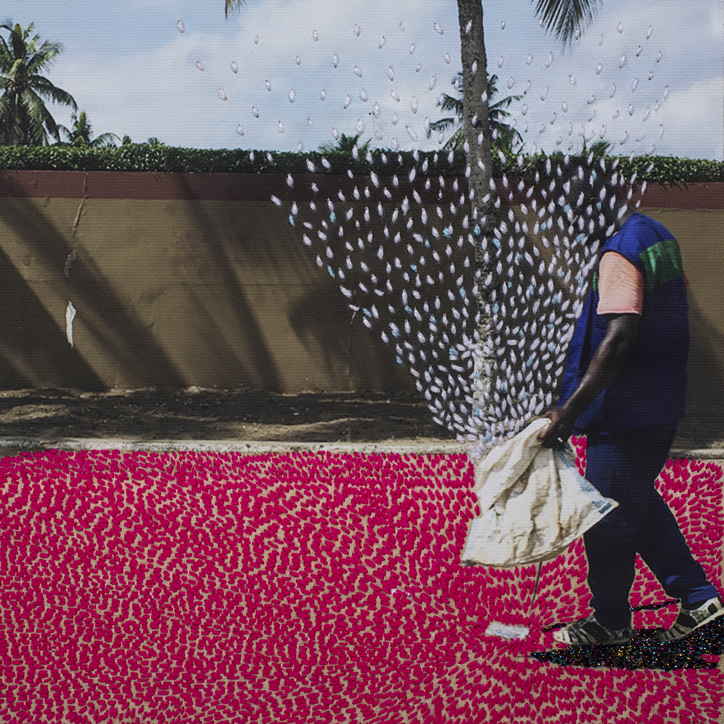 DesignObserver's tweet photo. Congratulations to Côte d’Ivoire-based artist Joana Choumali on being the first photographer from the African continent to be awarded one of the world’s most prestigious photography prizes, the Prix Pictet. https://t.co/jKX3etby6Z https://t.co/5xhufUoaOV