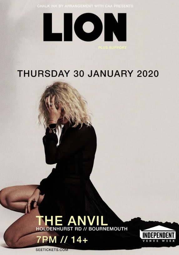 I’M FINALLY PLAYING A SHOW IN BOURNEMOUTH AND I CAN’T BLOODY WAIT!!!! Get your tickets and get it in your diary!! JANUARY 30th <a href="/TheAnvilRockBar/">The Anvil</a> BE THERE! ⚡️⚡️⚡️⚡️  seetickets.com/event/lion/the…
