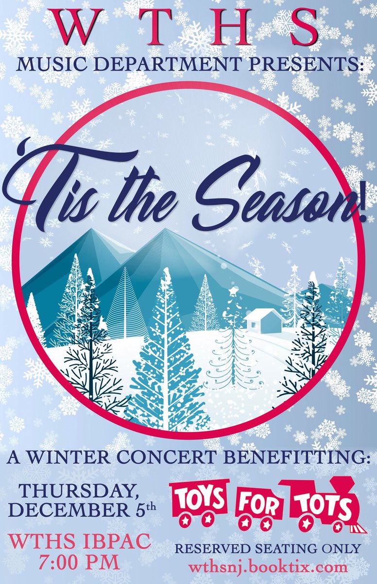 you won’t want to miss the holiday classics at this years winter concert!! come out and see our talented students from all of the orchestra, chorus, and band classes!!  ❄️🎄
