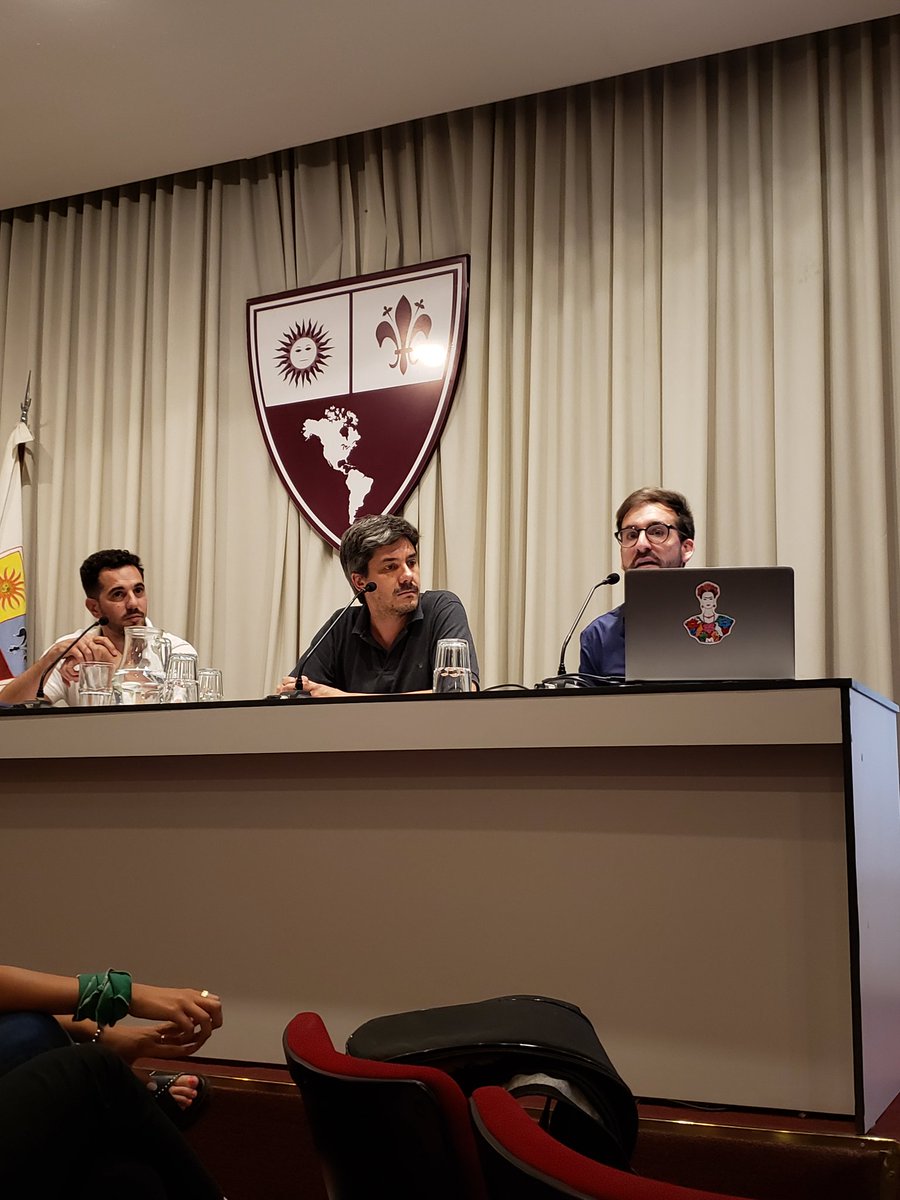 PubliUAI's tweet photo. ¿Qué pasa después de la Publicidad? #PanelDeMétricas de la mano de Agustín Correa (Coovaeco), Marcos Prato (Pesado Castro) y Fernando Fava (ALM Marketing) - #FOCO2019 https://t.co/pw1Lazp8D0