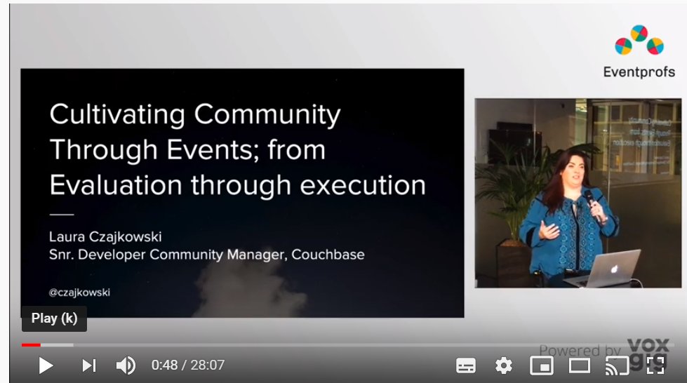 Deciding which events to sponsor can be challenging for event marketers. Using data to ensure the best events are selected is key. Laura <a href="/Czajkowski/">Laura Czajkowski</a> shares her insights on her selection process &amp; how she cultivates a community through events. Watch it here buff.ly/356dLmz