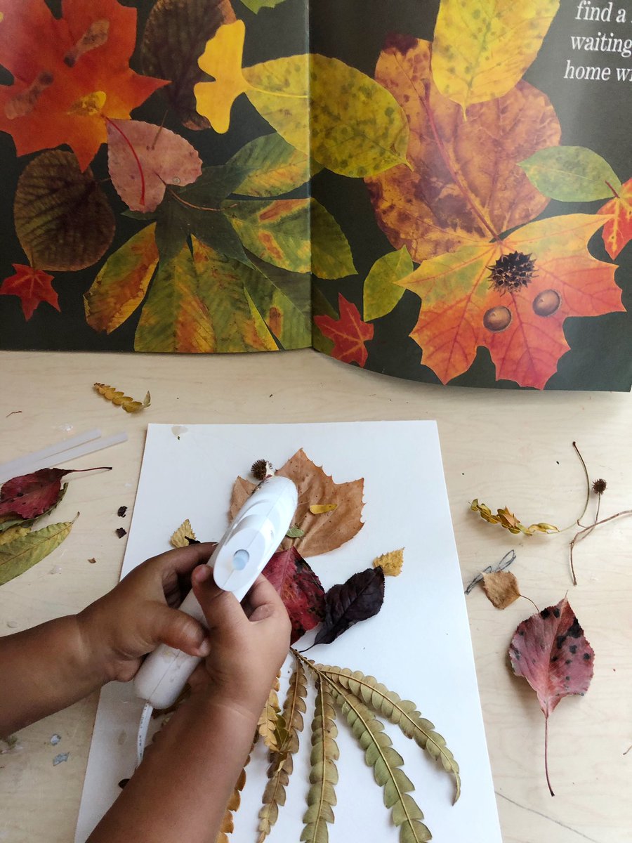artfullylexi's tweet photo. Leaf Man is our new favorite fall book and we loved creating a leaf girl of our own 🍁🍂💕https://t.co/neZ0GMhjN3 https://t.co/6aVYdlg8vR