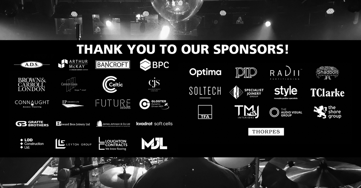Overburyplc's tweet photo. Thank you to the all sponsors of the 2019 Fit Out Charity Music Night! So many great sponsors, so little space to tag you all 👍
#OVmusicnight #Movember #GOSH https://t.co/QLGtu3mDL8