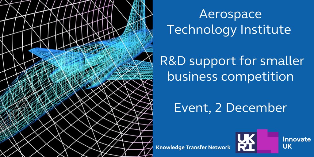 IUK_Transport's tweet photo. .@UKAeroInstitute + @innovateuk R&D #competition to deliver world-leading #aerospace technologies in UK. @KTNUK briefing event + webinar 2 Dec, Birmingham. Call covers #vehicles #PropulsionPower #systems #aerostructures #CrossCuttingEnablers. More here https://t.co/CYOOpg9Ybc https://t.co/et8Ncp2Zaq