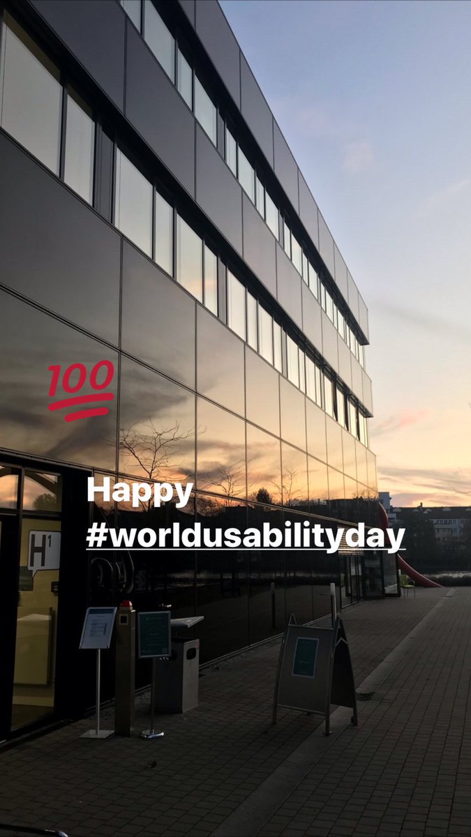 UseTreeBerlin's tweet photo. Happy World Usability Day aus Berlin! Gleich geht unsere Keynote los. Wir freuen uns!
#usability #augmentedreality #ar #wud #wudberlin #Berlin #wud2019 #htwberlin #ux #uux #ui #digital #technology #userexperience #uxdesign #UseTree #YourUserExperiencePartner https://t.co/L613rLcLMN
