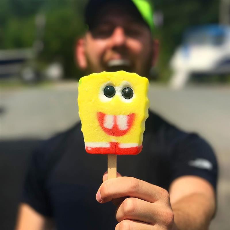 We couldnâ€™t find Gary, but we did find @SpongeBob Popsicle. 