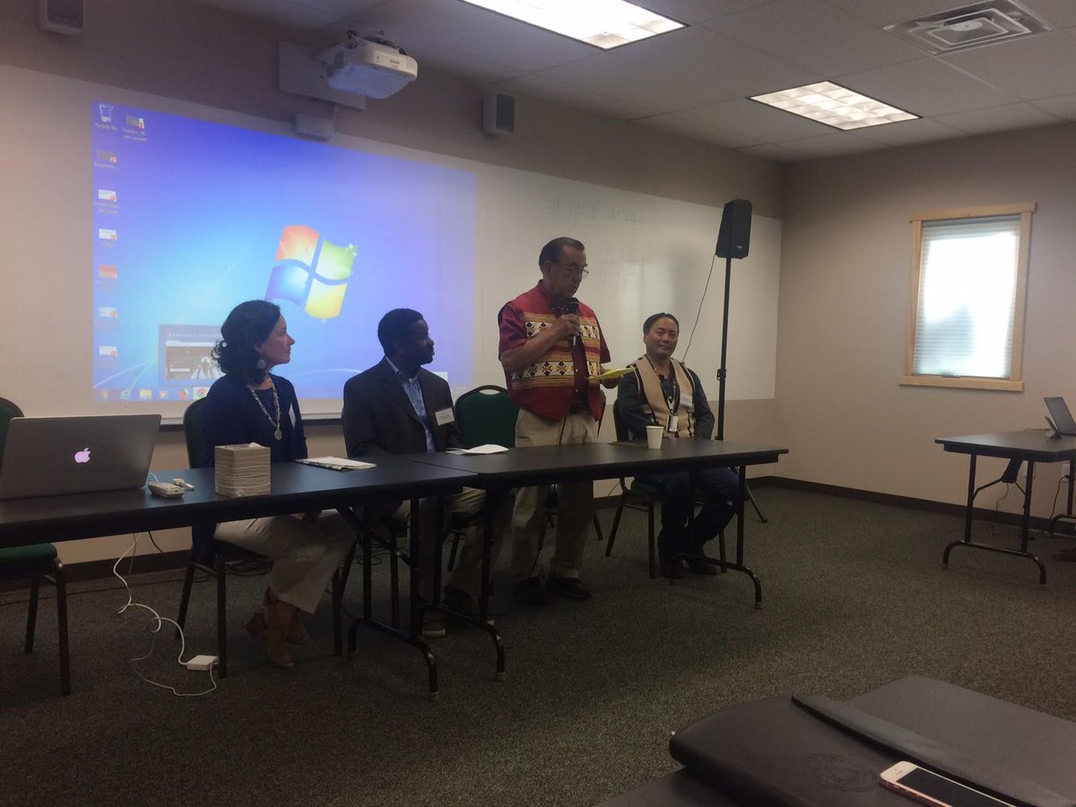 I had the honor of being on a panel with  @PatriceKunesh during the  @NEAEcon- @ASHE_ASSA conference during June of 2018 at  @skcollege in Pablo, MT.