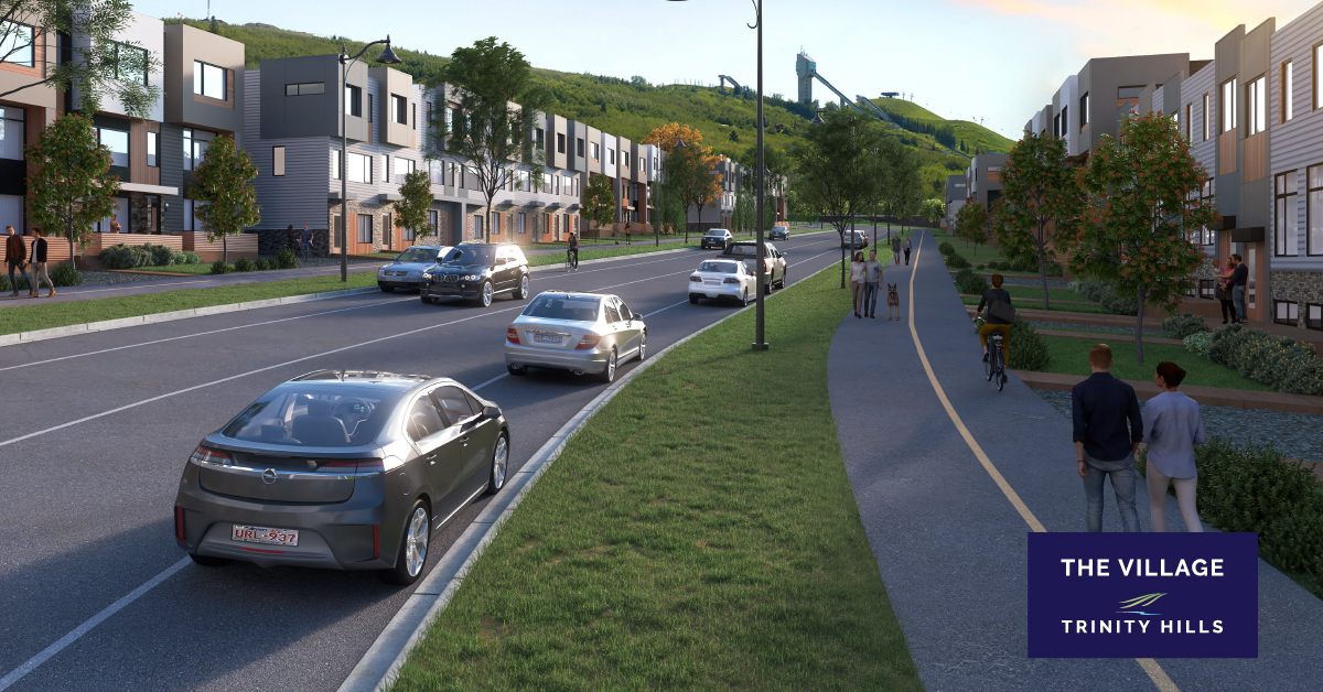 The Village boasts inspired landscaping and distinctive streetscapes that create an integrated, welcoming community feel. 
#yyc #calgary #newhomes #yycliving