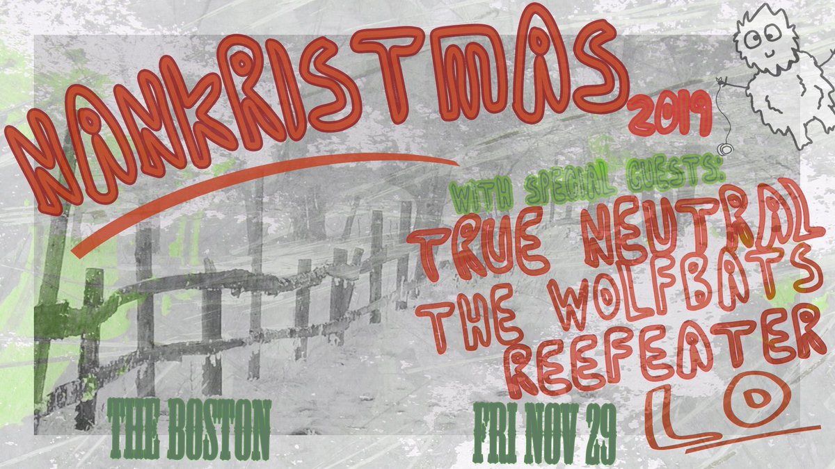 The festive event no one asked for is back again for 2019 #nankasi #nanksristmas #perthgigs #perthmusic #perthhardcore #aushardcore