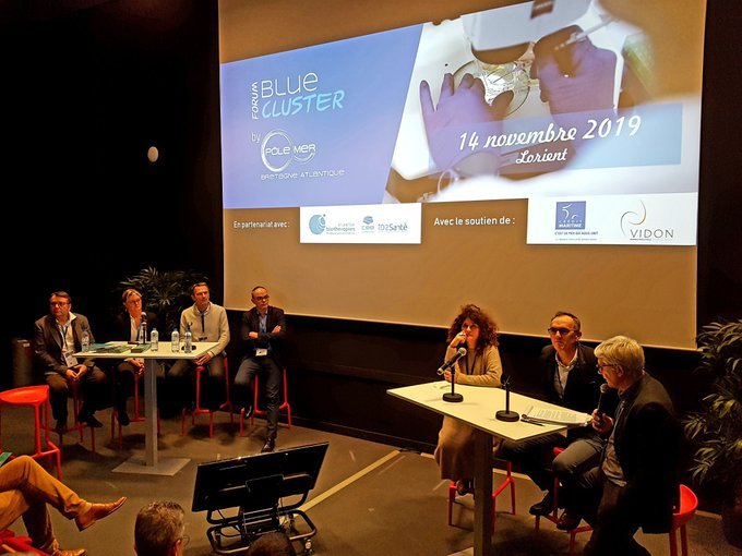 La session temoignages et discussions du #ForumBlueCluster continue avec une table ronde sur les apports des #bioressources #marines pour les marchés du #bienetre avec #AbyssIngredients 
<a href="/IDMERFrance/">IDMER</a> <a href="/algosource/">ALGOSOURCE</a> <a href="/PierreFabre/">Laboratoires Pierre Fabre</a> <a href="/UBS_universite/">UBS_universite</a> <a href="/Seanova29/">Seanova</a> animée par @Capbiotek