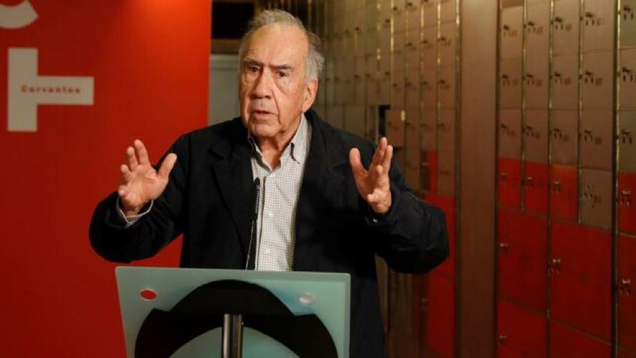 pepecampostruji's tweet image. "La libertad es hacer el amor en los parques.
Es el alba de un día de huelga general.
Es morir libre....

✒️Enhorabuena al enorme poeta (en catalán y en castellano) Joan #Margarit , Premio #Cervantes

 #SomosCultura @UnaiSordo @JoseLuisGilGonz @lgm_com @MistralS #FelizJueves