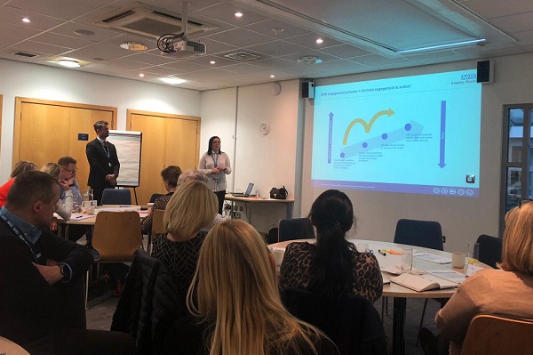 NHSSupplyChain's tweet photo. Our first CaPA Quality Products Forum took place in Leeds today.  Thanks to everyone who attended and took part in product demonstrations and productive discussions around innovation. Don't miss the next Forum in London on 21 November.
https://t.co/R7USkX5CJJ https://t.co/6pMk2eo6Cc