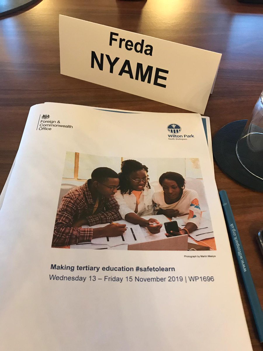 This week, <a href="/Frey_da1/">Freda Nyame</a> represented ICS at <a href="/WiltonPark/">Wilton Park</a> Youth Dialogues event focused on ‘Making tertiary education #safetolearn.’ 🙌Since completing her ICS placement, Freda has not stopped using her voice to drive change for young people! Great active citizenship! 💫 #ICS4Change