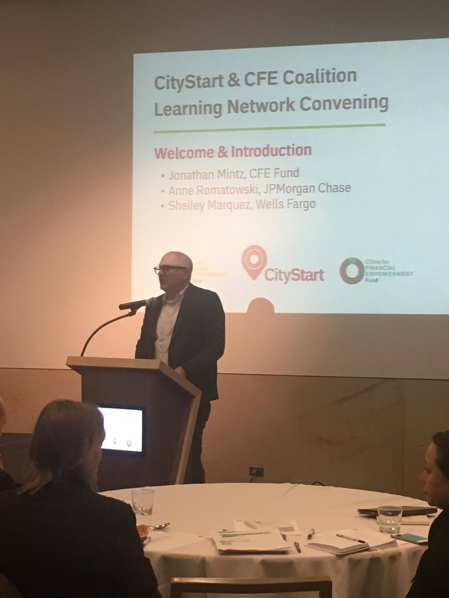 Thrilled to be in Denver with ⁦<a href="/CFEfund/">CFE Fund</a>⁩ ⁦@jmintzCFE⁩ to talk about how cities and banks can work together to create economic opportunity for all. ⁦<a href="/ABABankers/">American Bankers Association</a>⁩